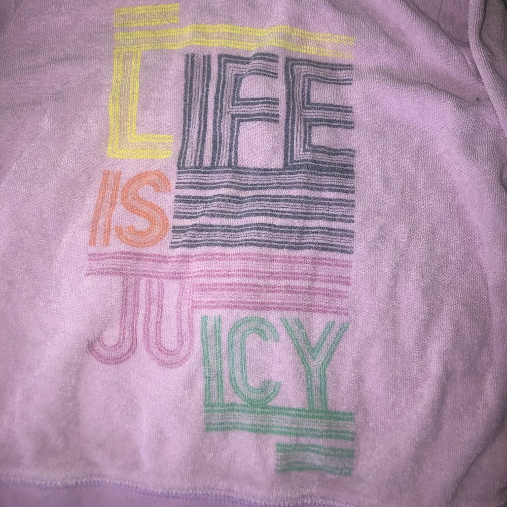 Well loved juicy couture terry hoodie